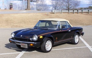 1982 Fiat 124 Spider 2000 44K 1 OF 700 TURBO'S 5-SPEED 124 SPIDER CONVERTIBLE