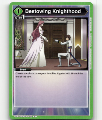 Union Arena Bestowing Knighthood - Code Geass: Lelouch of the Rebellion
