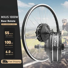 48V 1000W Mountain E-bicycle Rear Rotate Hub Motor Conversion Kit 20-29in 700C