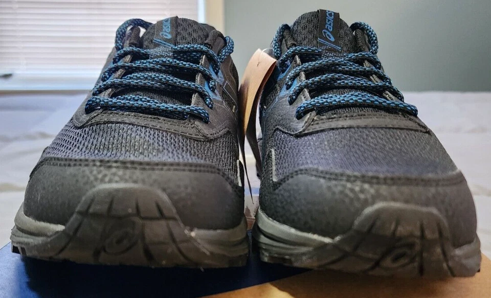 Zapatillas de Trail Running ASICS para Hombre 8 M (Mujer 9.5) TRAIL SCOUT™ en Negro/Azul Foto 2 de 4