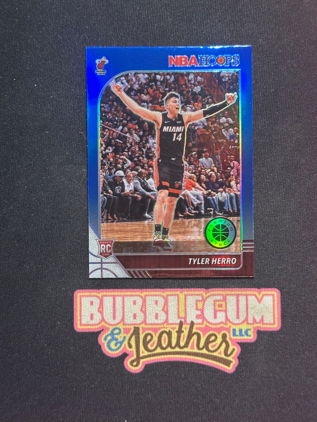 2019-20 Panini NBA Hoops Premium Stock - Blue Prizm #210 Tyler Herro (RC) Rookie