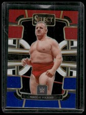 2024 Panini Select WWE #73 Nikolai Volkoff Red and Blue Prizms