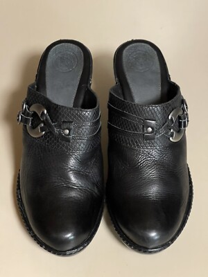 Nurture Whisper Women's Size US 9 M Black Clog Mule Comfort Shoe Slide