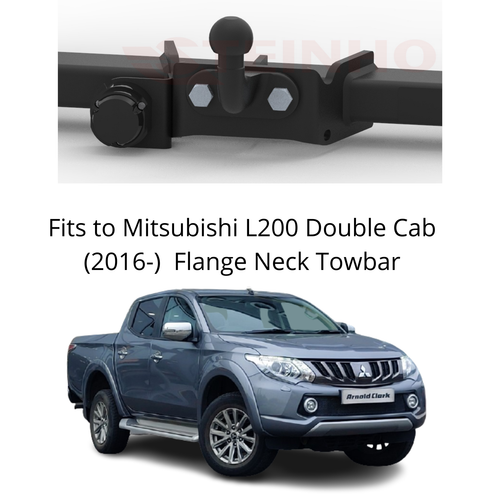 Tow Bar For Mitsubishi L200 Double Cab (2015) & NO ELECTRICS M334 eBay