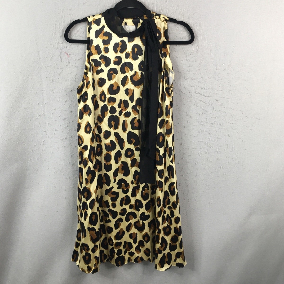 slim fit dress slacks Heart My Closet Black & Leopard Print Dorothy Pencil Dress  Unique Vintage