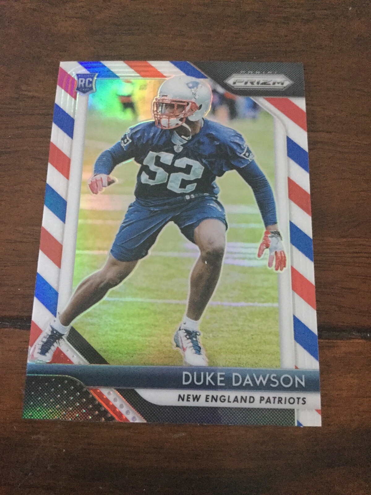 Duke Dawson Panini Prizm #258 Red/White/Blue Prizm