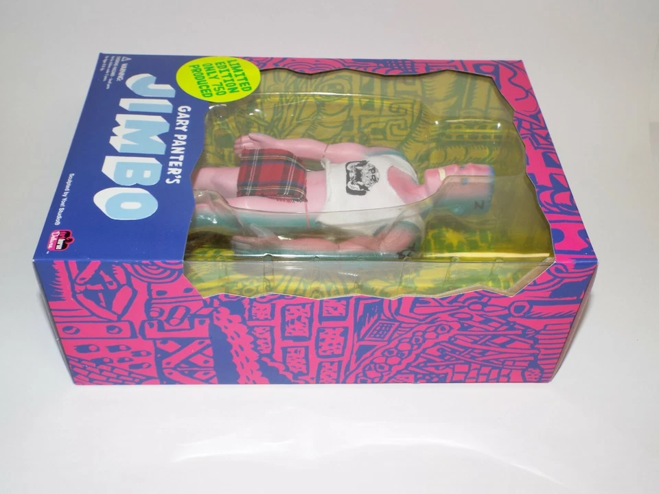 Gary Panter's Deluxe Jimbo 9.5" Vinyl Figure Edition of 750 Dark Horse NIB - Image 4 of 4