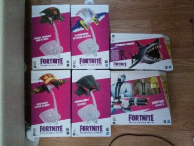 Fortnite Victory Royal Series Lot-13 Glider Shark Randy Bushranher Brutus  Etc