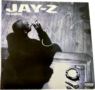 Jay-Z Signed The Blueprint Vinyl Record Album LP Autograph Sean