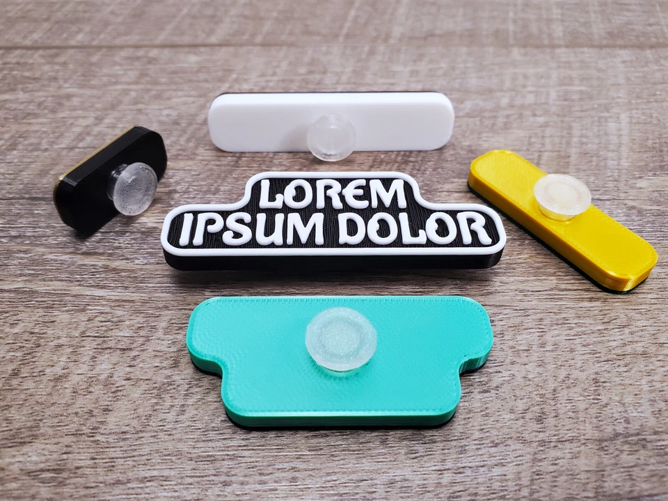 Dije con nombre personalizado para zuecos de espuma zapatos - texto y números de fantasía personalizados Foto 4 de 4