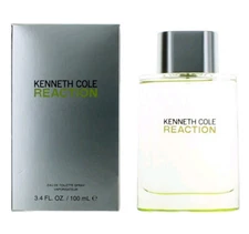 Kenneth Cole Reaction Men 3.4 oz 100 ml *Eau De Toilette* Spray Nib Sealed