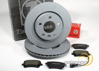 Zimmermann Bremsscheiben Ø 356 Mm + BremsbeläGe Hinten FüR Audi A6 A7 Und A8