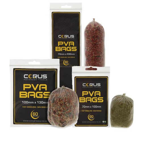 PVA BAGS CARP FISHING CARP BAITS FOR BOILIES PARTICLES PVA TACKLE AND