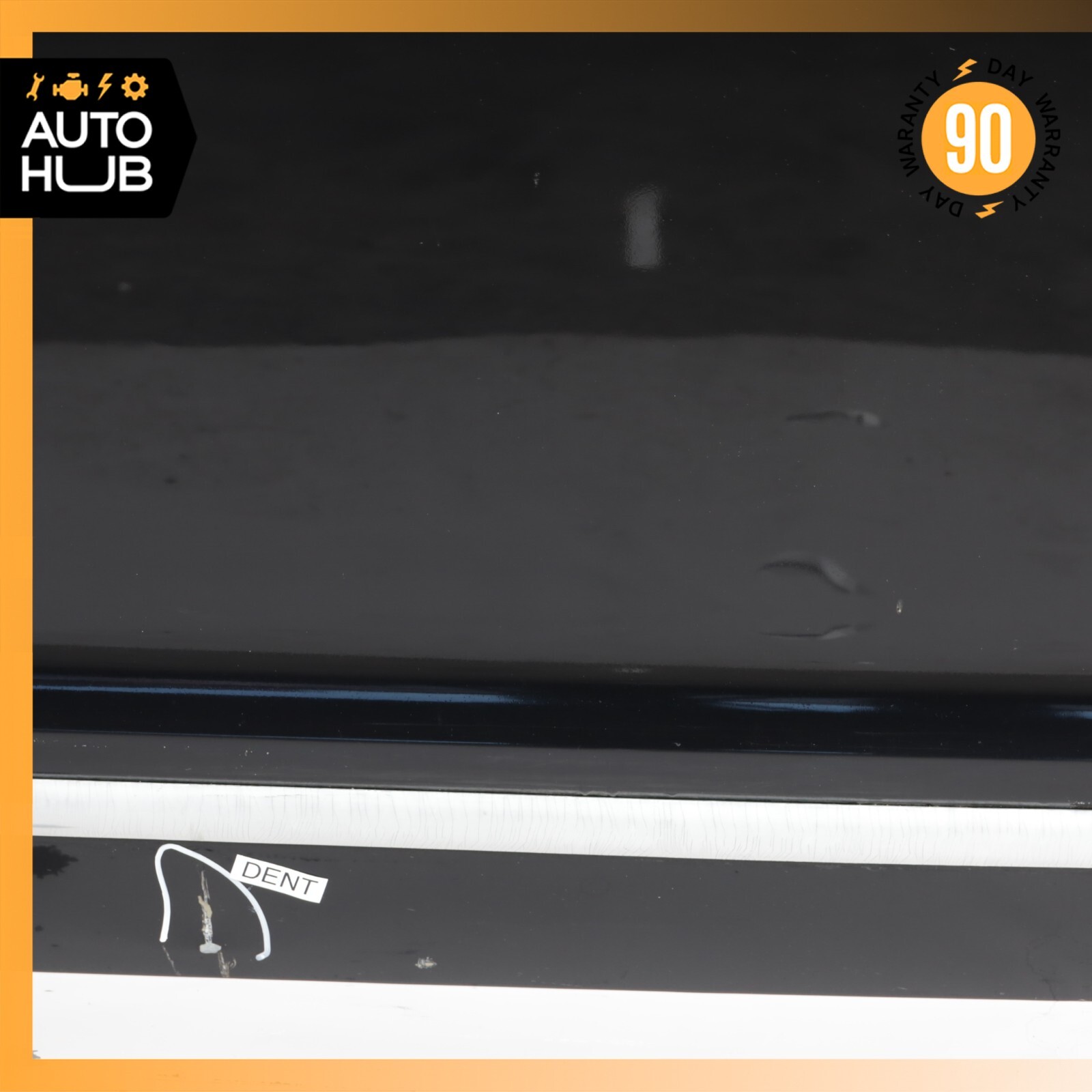 06-09 Bentley Continental Flying Spur Front Right Side Door Shell Black OEM