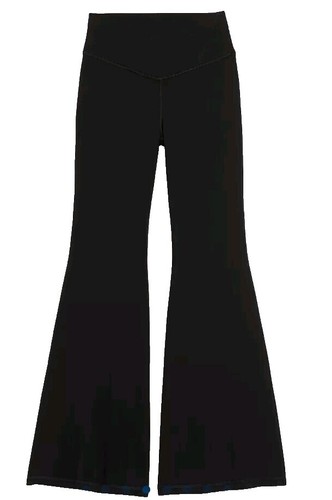 Used Black Mirano Rib Pants TP241-JF234, Size 36, Polyester from