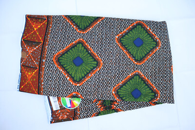 Afrikanische Baumwolle Print Fabrics Ankara Wachs schöne Farben Breite 115 cm