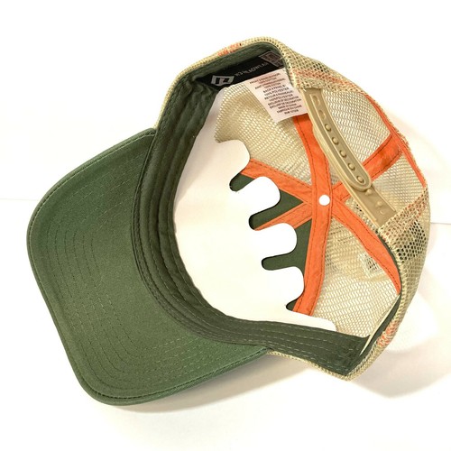 Nuevo SOMBRERO PARQUE NACIONAL ROCKY MOUNTAIN Ram Camionero Malla Verde Oscuro Relajado/Gorra Papá - Imagen 3 de 5