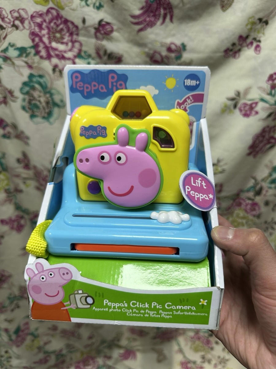 New Peppa Pig Camera Click Pic Interactive Camera With Sound Playset Gift  18m+