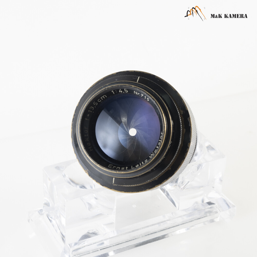Leica Hektor L39 135mm/F4.5 A36 short focusing Black Paint Leica Hektor L39 135mm/F4.5 A36 short focusing Black Paint