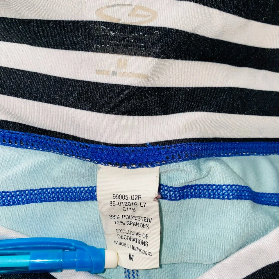 Pantalones Cortos Atléticos Champion Duo Dry Medianos M Rayas Tie Dye Foto 3 de 3