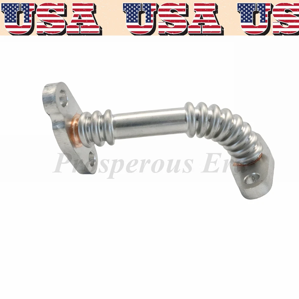 Turbocharger Oil Return Line Assembly Fits 2012-17 Land Rover Range Rover Evoque Foto 3 de 4