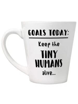 GRINDSTORE Keep The Tiny Humans Alive Latte Mug