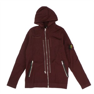 maroon zip up sweater