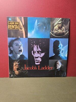Jacob s Ladder 1990 LASERDISC Tim Robbins, Elizabeth Pena, Danny Aiello  JAPAN
