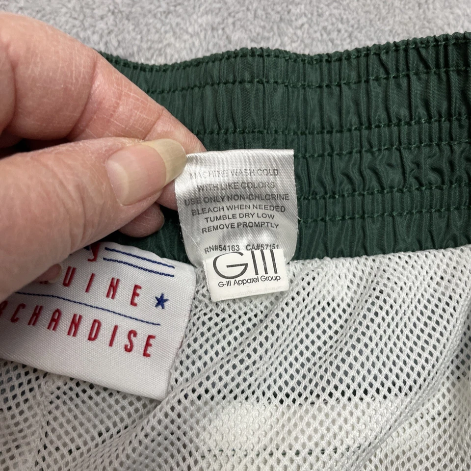 Oakland As Bañador Board Shorts Para Hombres XL Verde Oficial Playa Bolsillos MLB Foto 4 de 4