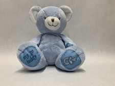 Animal Alley Baby Toys R Us MY FIRST TEDDY Bear Blue Stuffed Plush Pacifier