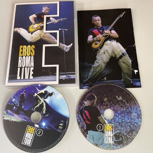 Eros Ramazzotti: Roma Live 2 dvd set 828766725797| eBay