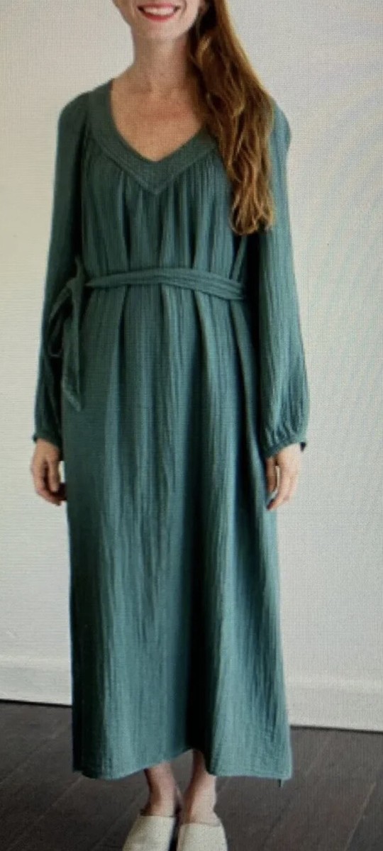 xirena dress green Layne Gauze Evergreen Size XS BNWT Luxury gowns