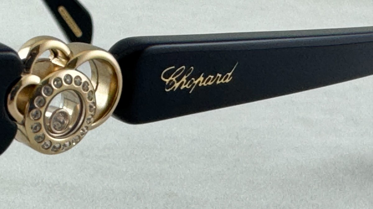 CHOPARD VCH356S Z35 Black EYEWEAR GLASSES FRAME 53-18-145 | eBay display picture 1
