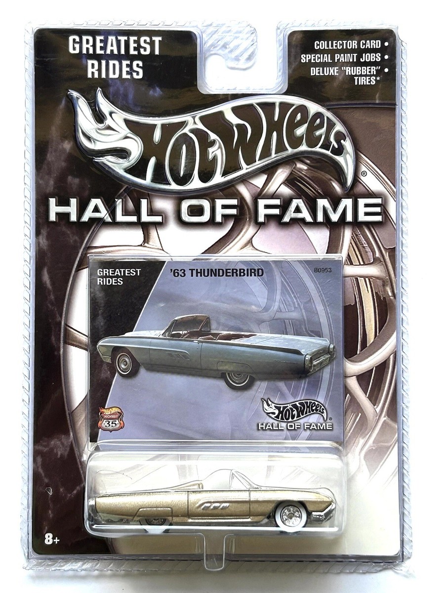 HOT WHEELS HALL OF FAME '63 THUNDERBIRD PREMIUM 2002 | eBay