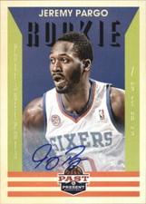 2012-13 Panini Past and Present Signatures #220 Jeremy Pargo Auto - NM-MT