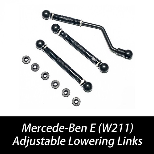 MERCEDES BENZ E CLASS ADJUSTABLE LOWERING LINKS SUSPENSION KIT W211 E55 E63 E500 eBay