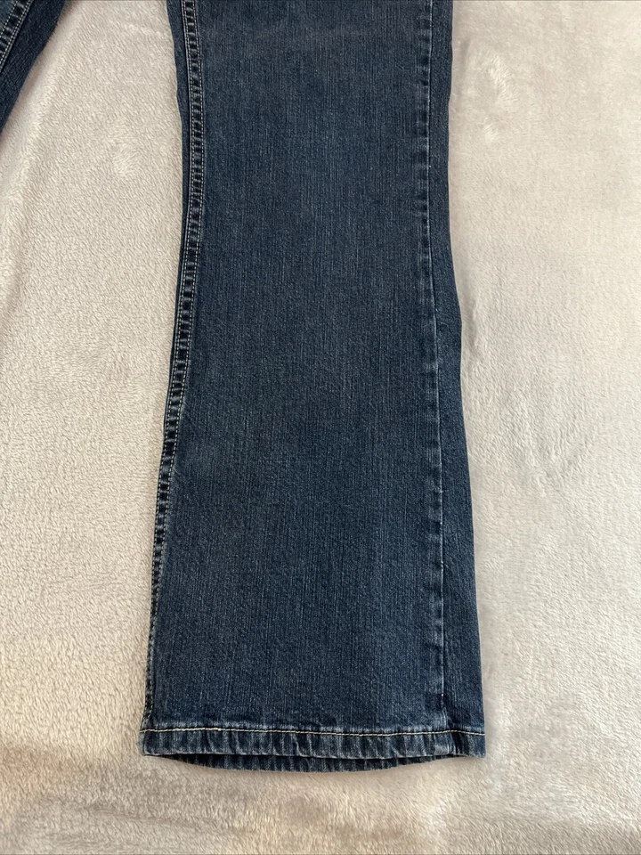 Gitano womens medium wash straight leg blue denim jeans size 10 - Image 3 of 4