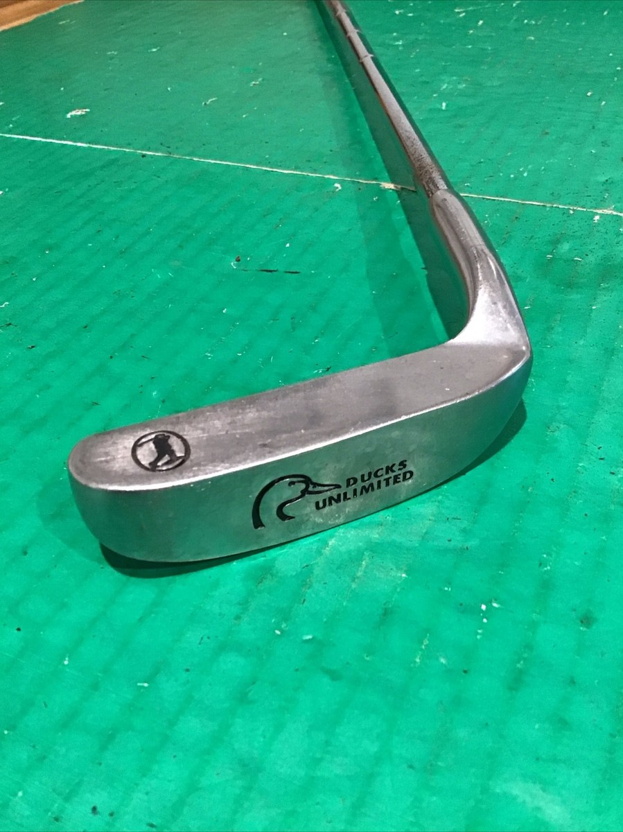 Vintage Ducks Unlimited RH Putter w/ Square Wrap Grip Golf