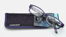 Foster Grant Aurora Purple Reading Glasses 1.25