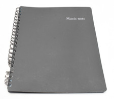 Sheet Music Folder 40 Sleeves Display 80 Pages Spiral Binder Organizer
