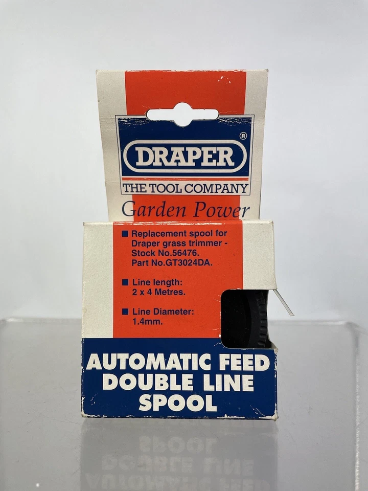 DRAPER replacement Automatic Feed Diublr Line Spool Garden Grass Trimmer 1.4mm - Image 2 of 4