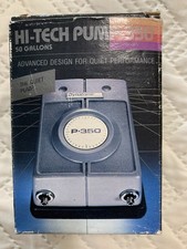 High Tech Aquarium Pump P-350 For 50 Gallon Tank Took Out Of Box Only To Test