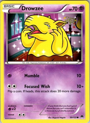 XY - BREAKpoint #50/122 Drowzee (B10.1.5)