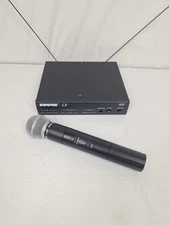 SHURE LX24/58-AA Wireless System - SM58 Microphone & LX4 Diversity Receiver