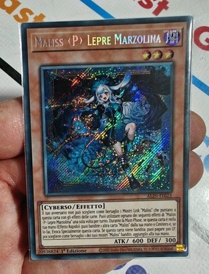 YU-GI-OH Maliss (P) Marzoline Hare ALIN-IT023 Secret Rare NEW PERFECT 1ed.