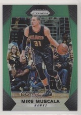 2017-18 Panini Prizm Green Prizm Mike Muscala #104 03yj