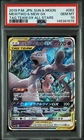 2019 POKEMON JAPANESE SUN & MOON TAG TEAM GX ALL STARS MEWTWO & MEW GX PSA 10