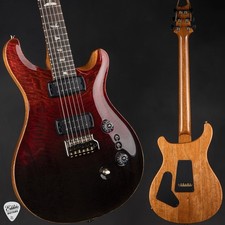 PRS Mango Top Limited Edition Custom 24-08 - Fire Red / Gray Black Fade