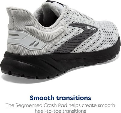 Brooks Sneakers Mens‎ Athem 6 Gray 8.5 Athletic Running Shoe 1104141D085 Brooks Anthem 6 1104141D085 Men main image 2
