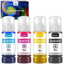 Sublimation Ink for Ecotank ET-2800 ET-2803 ET-2840 ET-4700 ET-4800 ET-2400 E...
